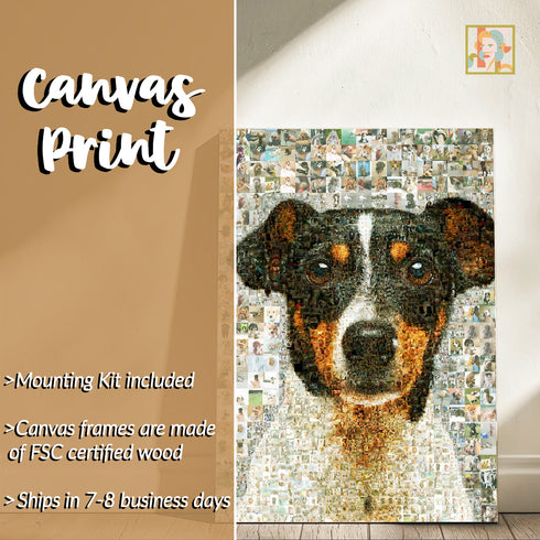 Custom Photo Mosaic from Your Photos | Unique Gift – AtelierMosaics